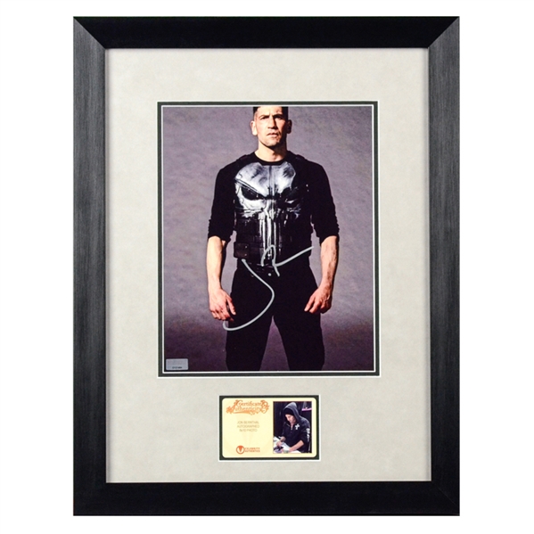 Jon Bernthal Autographed Marvels The Punisher 8x10 Framed Photo