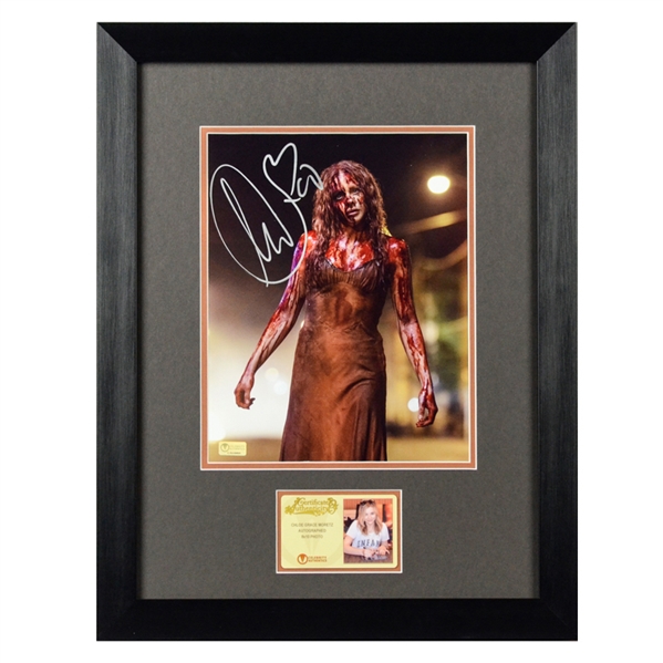Chloe Grace Moretz Autographed Carrie 8x10 Framed Photo