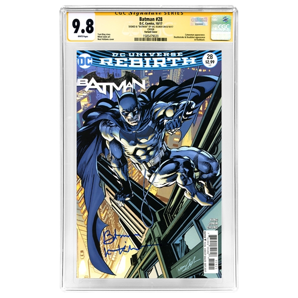 Val Kilmer Autographed Batman #28 CGC Signature Series 9.8 (mint)