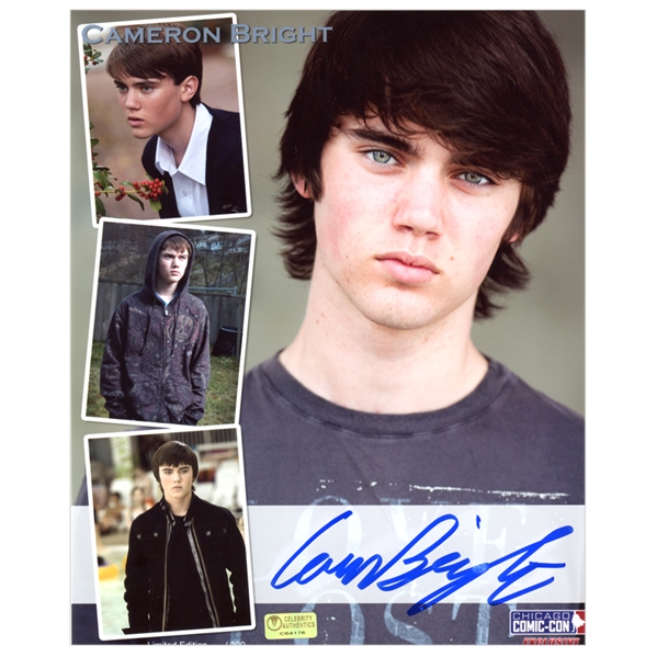 Cameron Bright Autographed X-Men: Last Stand, Running Scared, Twilight 8x10 Collage Photo