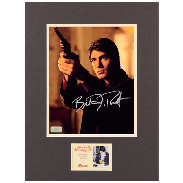 Brandon Routh Autographed Dylan Dog 8x10 Matted Photo