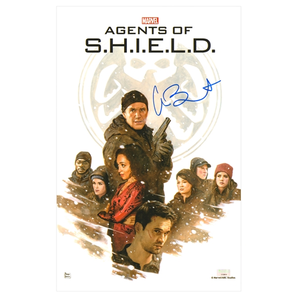 Chloe Bennet Autographed Marvels Agents of S.H.I.E.L.D. 11x17 Art Photo