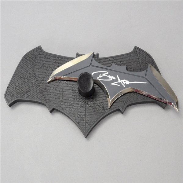 Ben Affleck Autographed Batman 1:1 Scale Batarang