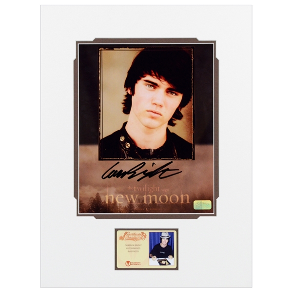 Cameron Bright Autographed Twilight: New Moon Portrait 8x10 Matted Photo