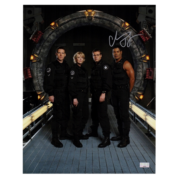 Christopher Judge Autographed Stargate SG-1 11x14 Group Photo
