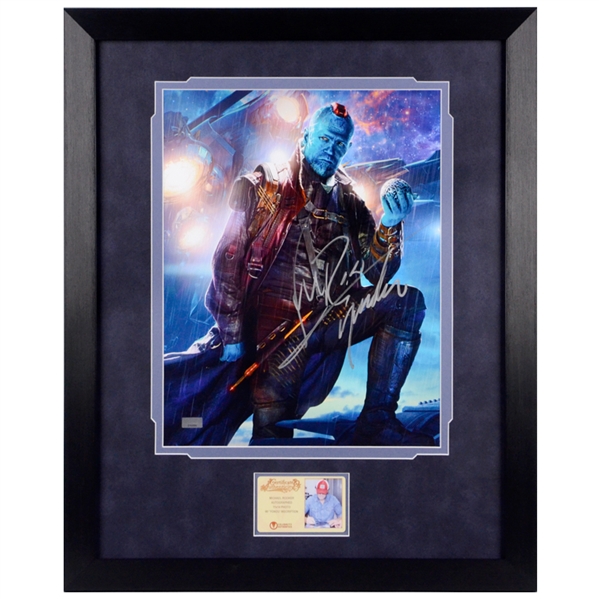 Michael Rooker Autographed Guardians of the Galaxy Yondu 11x14 Framed Photo