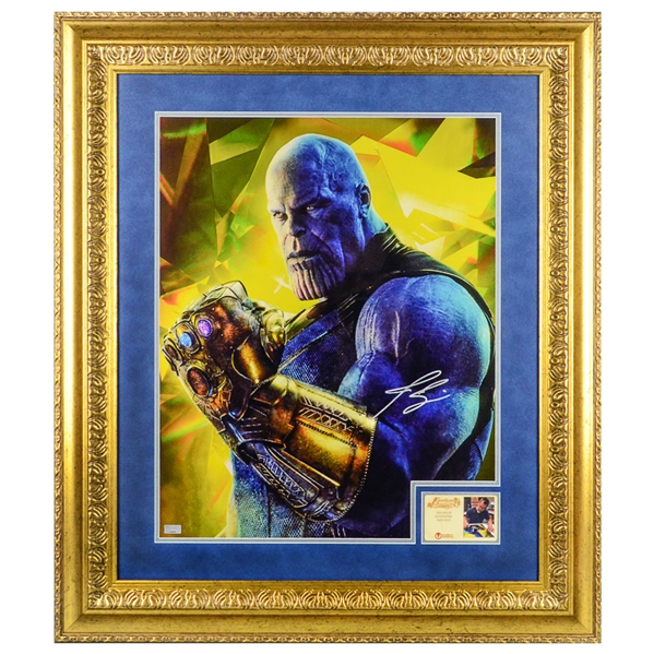 Josh Brolin Autographed Avengers Infinity War Thanos 16x20 Framed Photo
