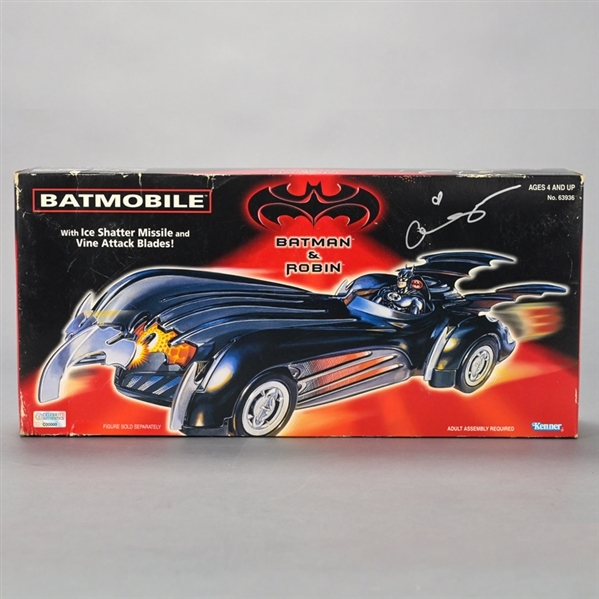 Alicia Silverstone Autographed 1997 Batman & Robin Batmobile with Ice Shattering Missile