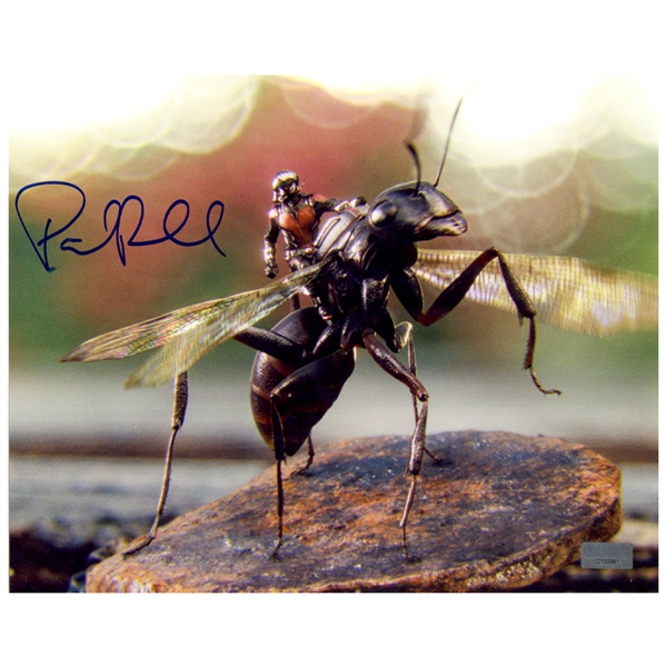Paul Rudd Autographed Ant-Man with Antony 8x10 Photo