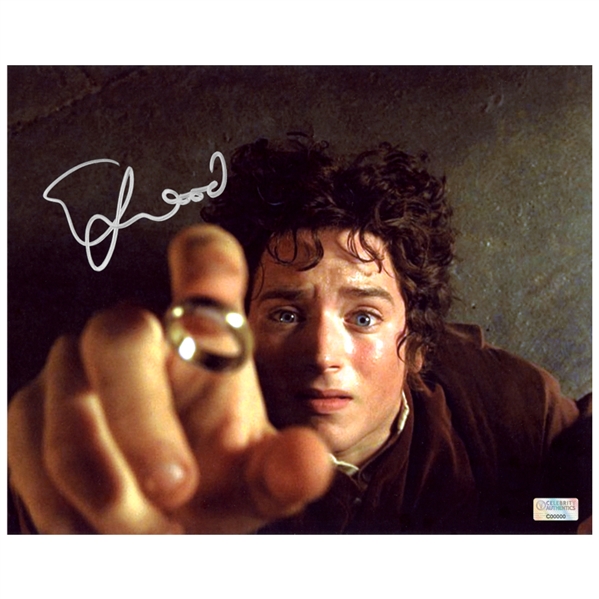   Elijah Wood Autographed Lord of the Rings Return of the King 8x10 Photo