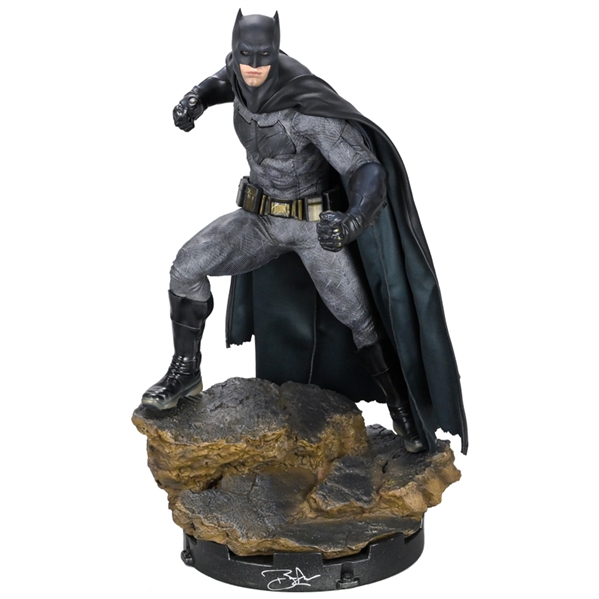 Ben Affleck Autographed Sideshow Batman Dawn of Justice Premium Format 20" Statue