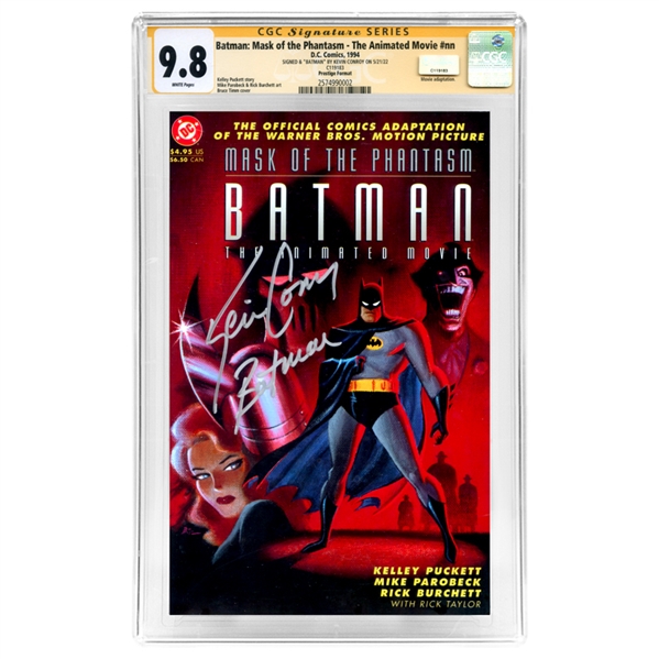 Kevin Conroy Autographed 1994 Batman: Mask of the Phantasm The Animated Movie #nn CGC SS 9.8