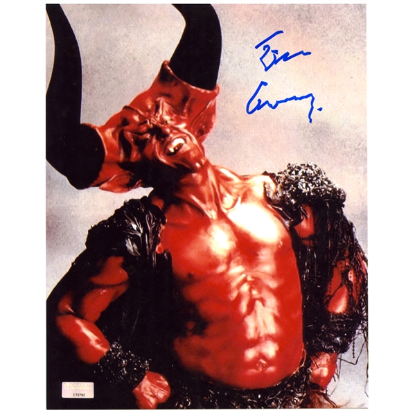 Tim Curry Autographed 1985 Legend 8x10 Darkness Studio Photo
