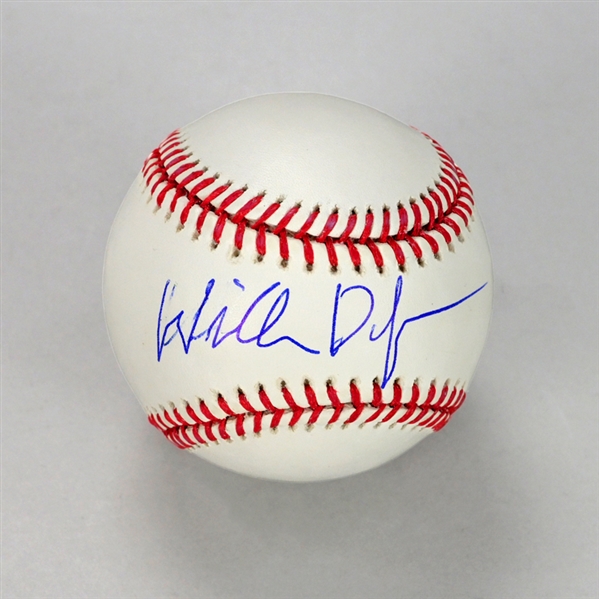 Willem Dafoe Autographed Rawlings Official Major League Baseball