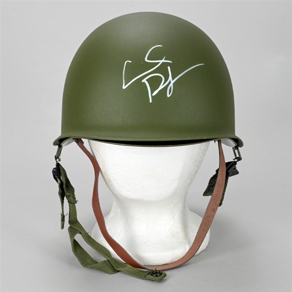 Willem Dafoe Autographed 1986 Platoon Authentic M1 Army Steel Helmet