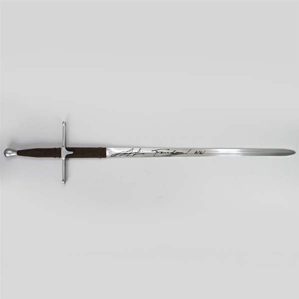 Mel Gibson Autographed Marto Swords Braveheart William Wallace Sword with Freedom! WW Inscriptions