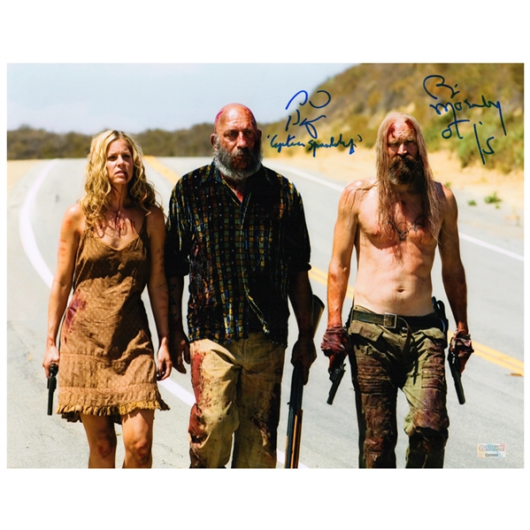 Bill Moseley, Sid Haig Autographed 2005 The Devils Rejects 11x14 Photo with Inscriptions