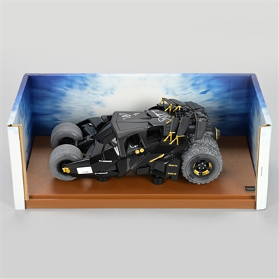 Tom Hardy, Anne Hathaway Autographed 2012 The Dark Knight Rises 1:18 Scale Die-Cast Batmobile Tumbler
