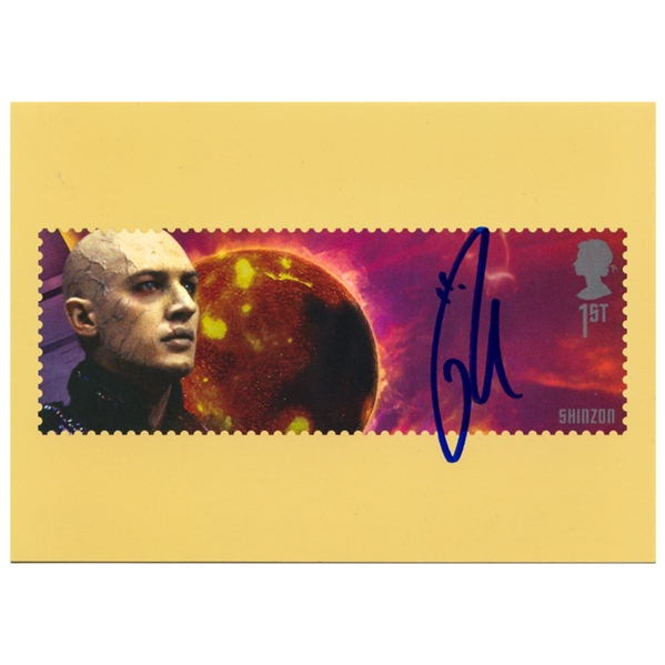Tom Hardy Autographed 2002 Star Trek Nemesis Shinzon Postcard