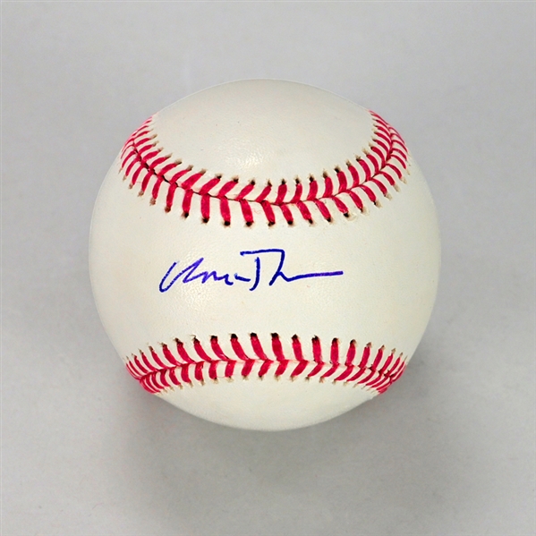 Uma Thurman Autographed Rawlings Official Major League Baseball