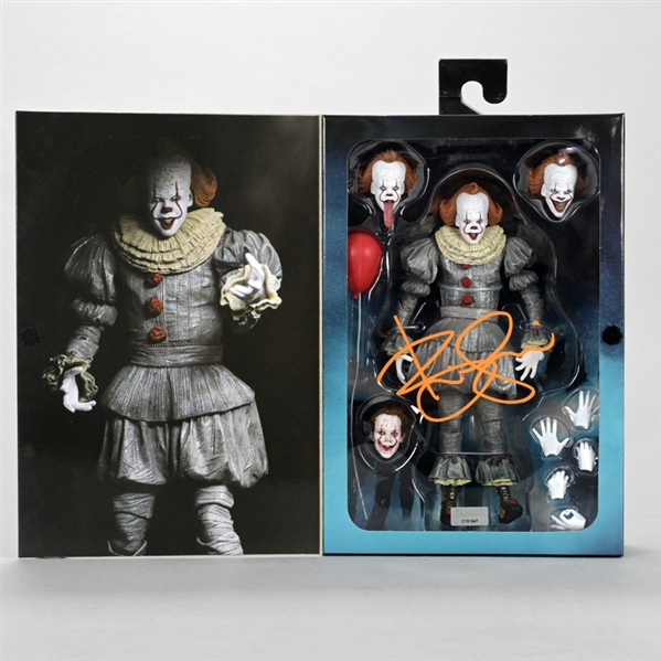 Bill Skarsgard Autographed IT Chapter Two Pennywise Action Figure by NECA