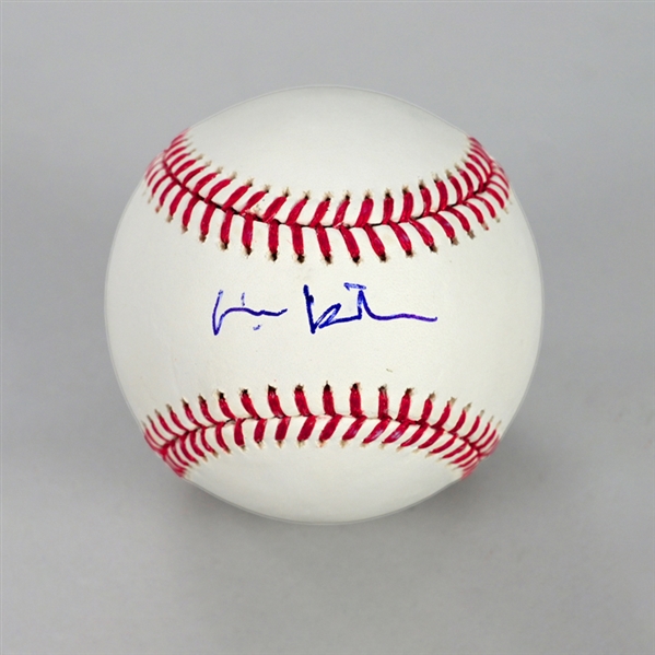 Val Kilmer Autographed Rawlings Official Major League Baseball