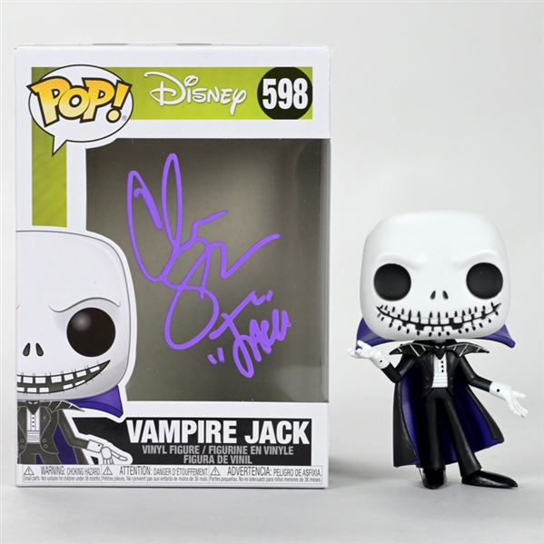 Chris Sarandon Autographed Disney The Nightmare Before Christmas Vampire Jack POP Vinyl Figure #598