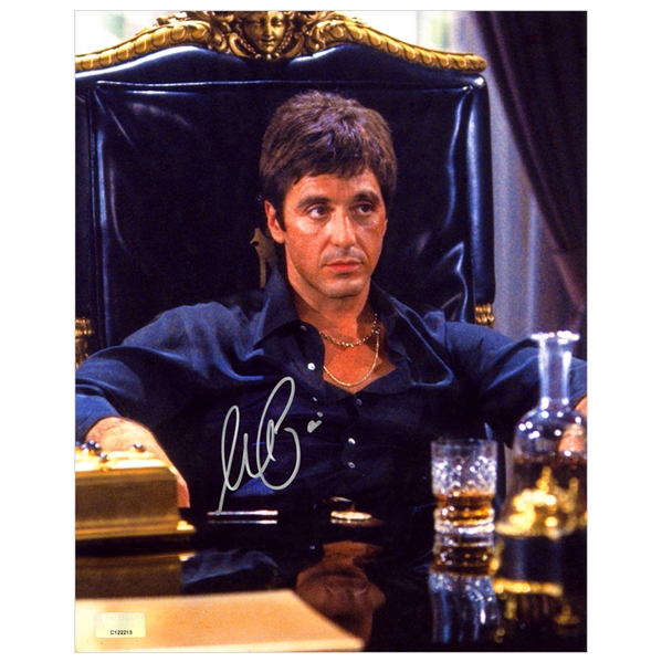Al Pacino Autographed Scarface Tony Montana 8x10 Photo