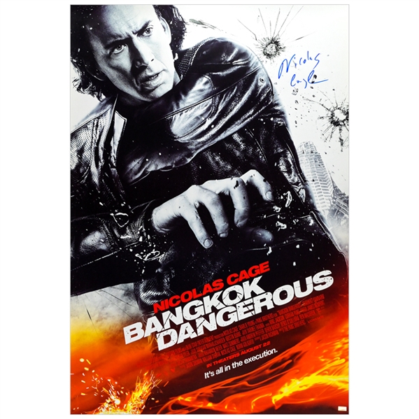 Nicolas Cage 2008 Bangkok Dangerous Original Single Sided 27x40 Movie Poster 