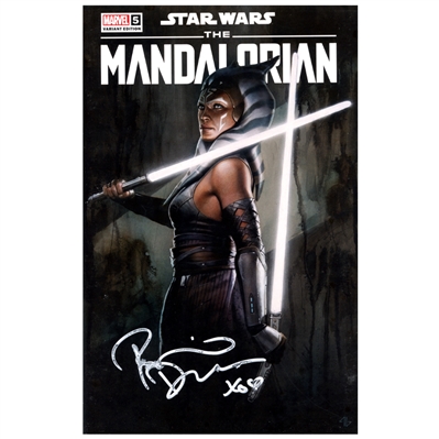 Rosario Dawson Autographed Star Wars The Mandalorian Season 2 #5 Comic