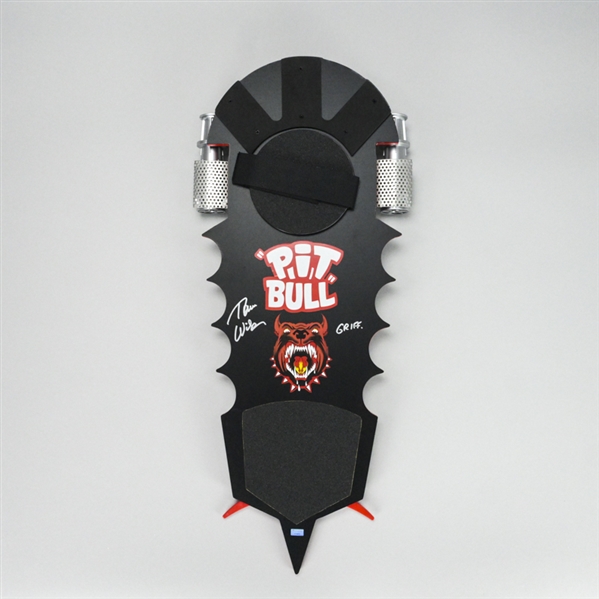 Tom Wilson Autographed Back to the Future Part II Pit Bull Hoverboard