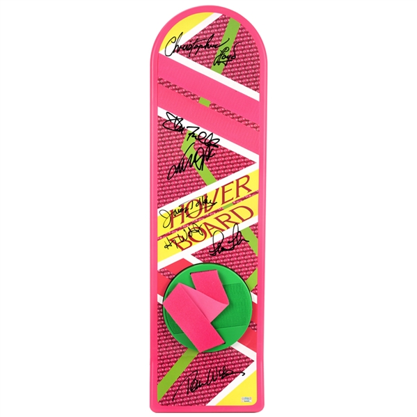 Michael J. Fox, Christopher Lloyd, Thomas Wilson, Lea Thompson & Cast Autographed Back to the Future Part II 1:1 Scale Prop Replica Hoverboard