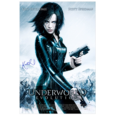 Kate Beckinsale Autographed 2006 Underworld: Evolution 27x40 Original D/S Movie Poster