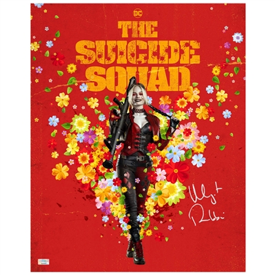 Margot Robbie Autographed The Suicide Squad Harley Quinn 16×20 Photo