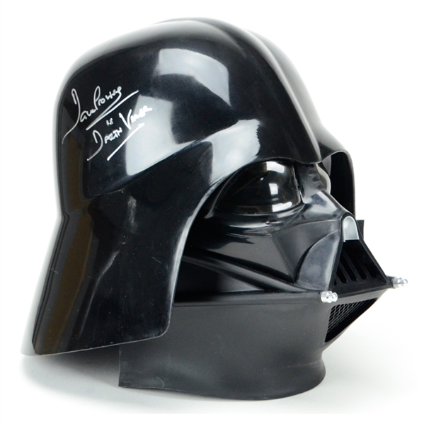 Lot Detail - David Prowse Autographed Star Wars Darth Vader Screen ...