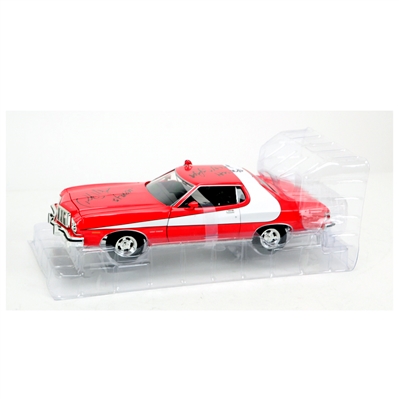 David Soul and Paul Michael Glaser Autographed Starsky & Hutch Torino 1:18 Scale Die-Cast Car # 256/500