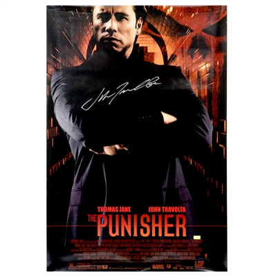 John Travolta Autographed The Punisher 27x40 Poster
