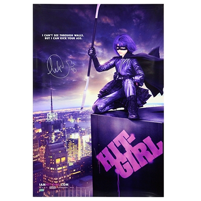 Chloë Grace Moretz Autographed 24x36 Kick-Ass Hit-Girl Poster