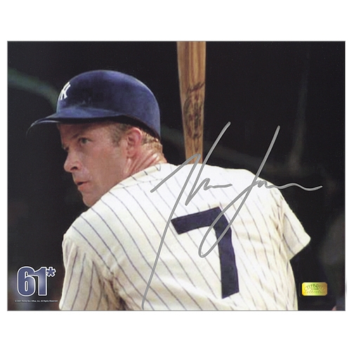 Thomas Jane Autographed 8x10 Mickey Mantle Photo