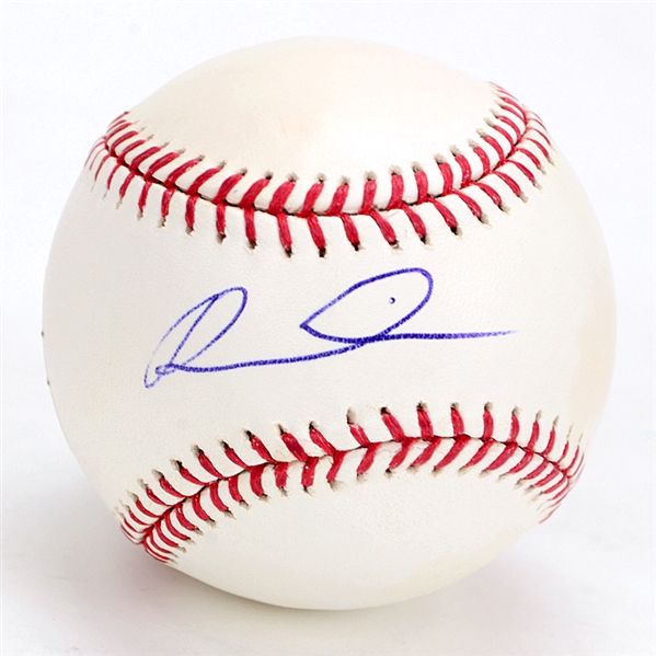 Rhona Mitra Autographed Rawlings Official Baseball