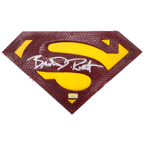 Brandon Routh Autographed Superman Returns Suit Emblem Prop
