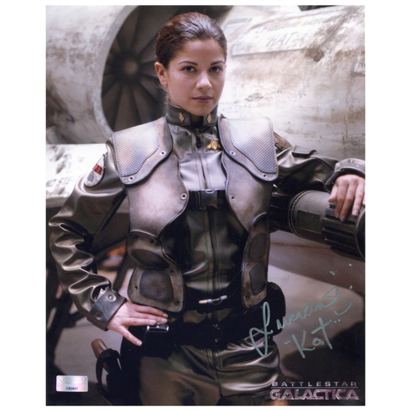Luciana Carro Autographed Battlestar Galactica 8x10 Photo