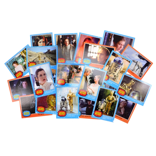 Star Wars Original Trilogy Topps 5x7 Oversized Trading Cards (Lot of 23)