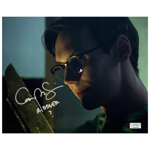 Cory Michael Smith Autographed Gotham 8x10 Riddler Photo