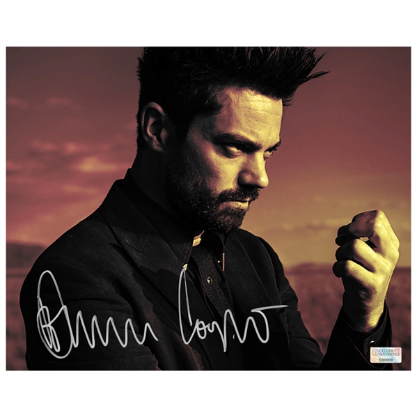 Dominic Cooper Autographed Preacher 8x10 Retribution Photo