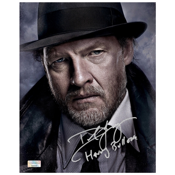 Donal Logue Autographed Gotham 8x10 Lieutenant Bullock Portrait Photo