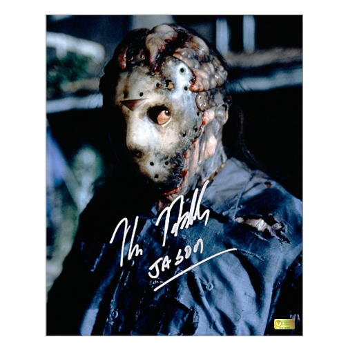 Kane Hodder Autographed 8x10 Jason Goes to Hell Scene Photo