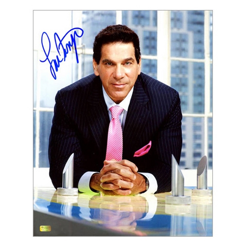 Lou Ferrigno Autographed 8x10 The Apprentice Boardroom Photo