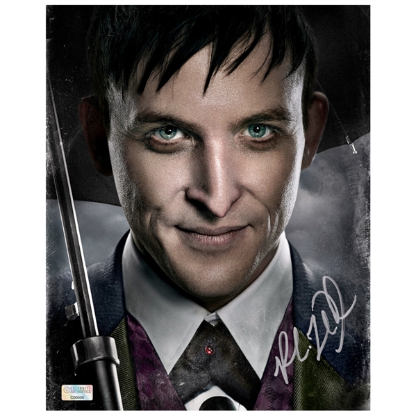 Robin Lord Taylor Autographed Gotham 8x10 Oswald Cobblepot Portrait Photo