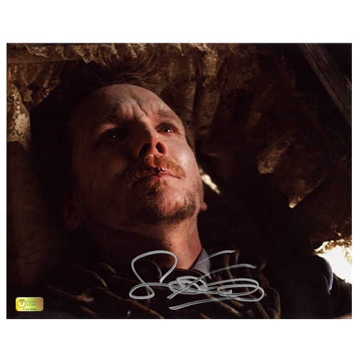 Sebastain Roche Autographed 8x10 Vampire Diaries Death of Mikael Photo